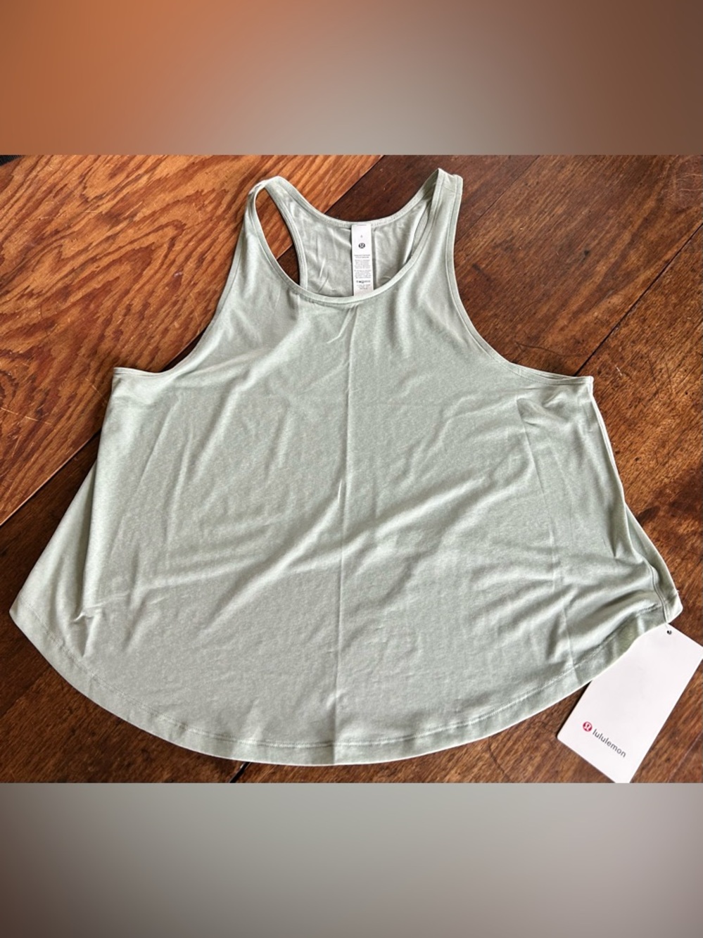 NWT Lululemon Light Mint Green , Light Weight,Racerback Tank Top